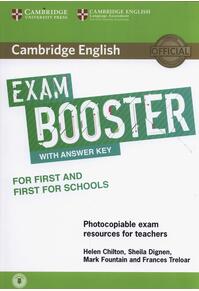 Copertă produs Exam Booster for First and First for Schools with Answer Key with Audio