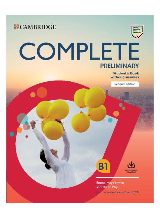 Copertă produs Complete Preliminary Student's Book without Answers with Online Practice - gallery big 1