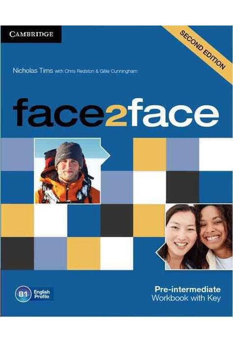 Copertă produs face2face Pre-intermediate Workbook with Key