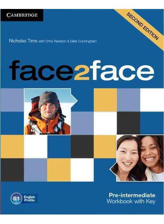 Copertă produs face2face Pre-intermediate Workbook with Key - gallery big 1