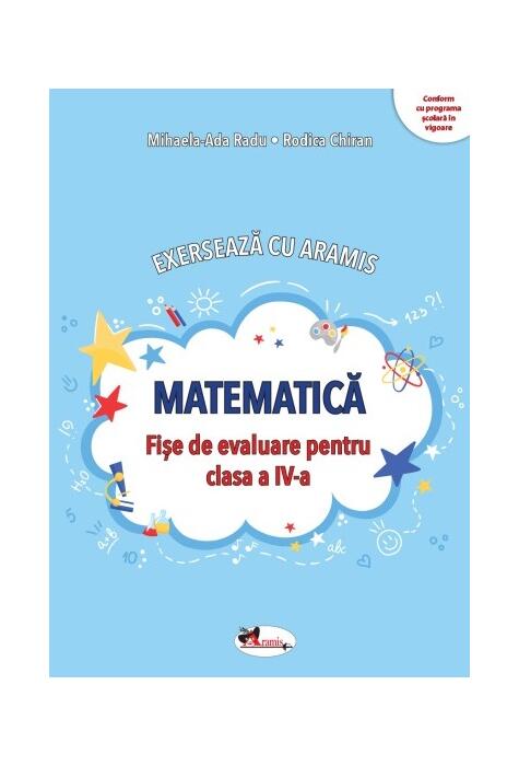 Copertă produs Exersează cu Aramis. Matematică. Clasa a IV-a