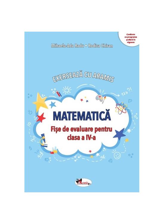Copertă produs Exersează cu Aramis. Matematică. Clasa a IV-a - gallery big 1