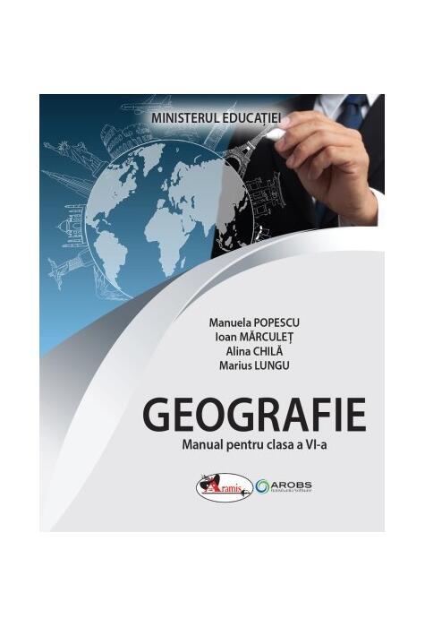 Copertă produs Geografie. Manual pentru clasa a VI-a