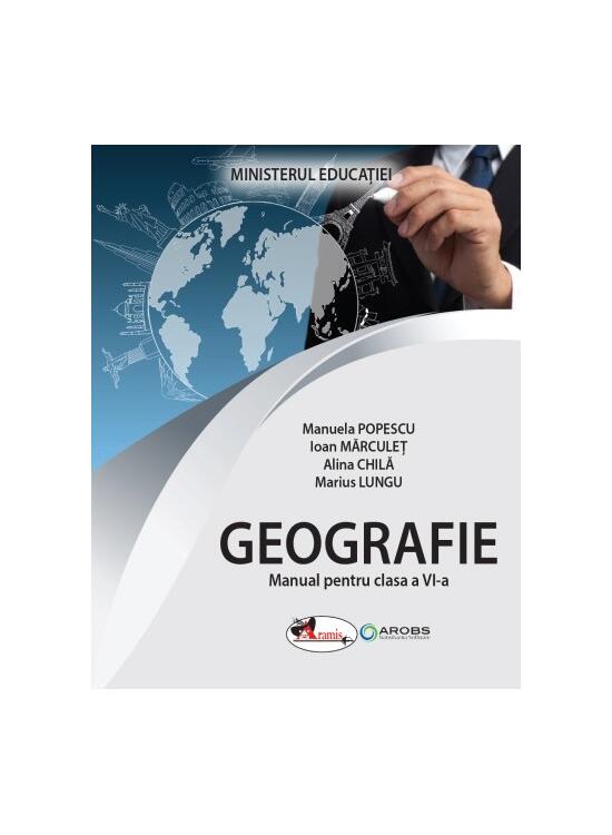 Copertă produs Geografie. Manual pentru clasa a VI-a - gallery big 1