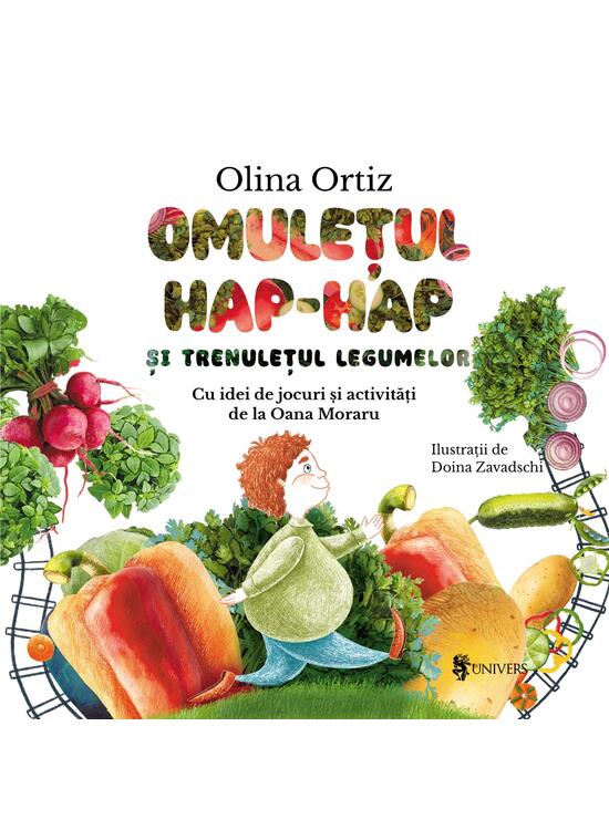 Copertă produs Omulețul Hap-hap și trenulețul legumelor - gallery big 1