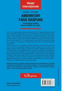 Copertă produs Ameninţări fără răspuns