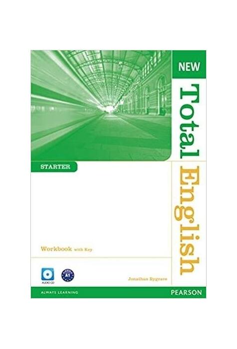 Copertă produs New Total English Starter A1. Workbook with Key and Audio CD Pack