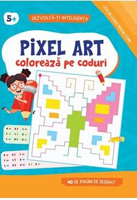 Copertă produs Pixel Art. Colorează pe coduri