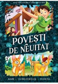 Copertă produs Povești de neuitat. Bambi, Cei trei purceluși, Peter Pan