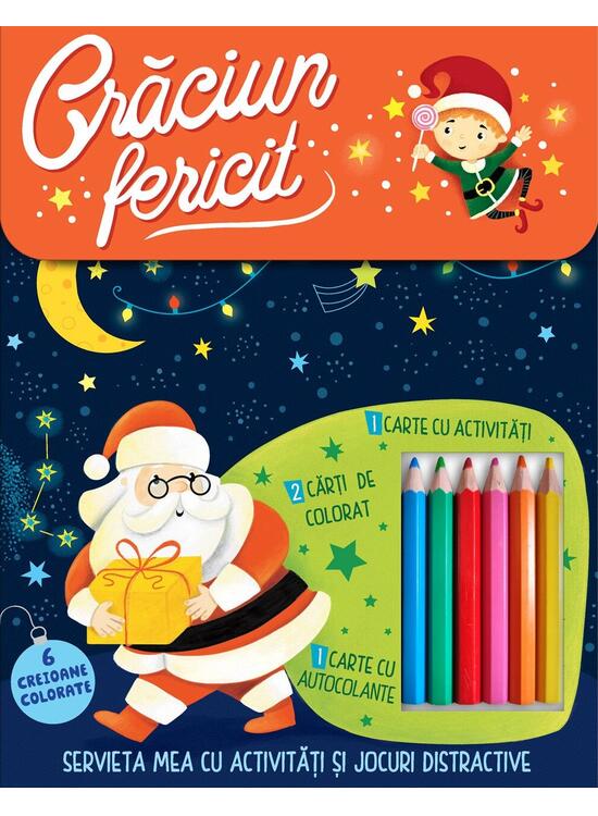 Copertă produs Crăciun fericit - Servieta mea cu activități și jocuri distractive - gallery big 1