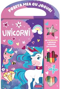 Copertă produs Poșeta mea cu jocuri - Unicorni