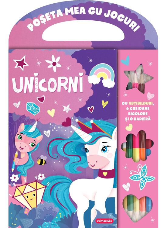 Copertă produs Poșeta mea cu jocuri - Unicorni - gallery big 1