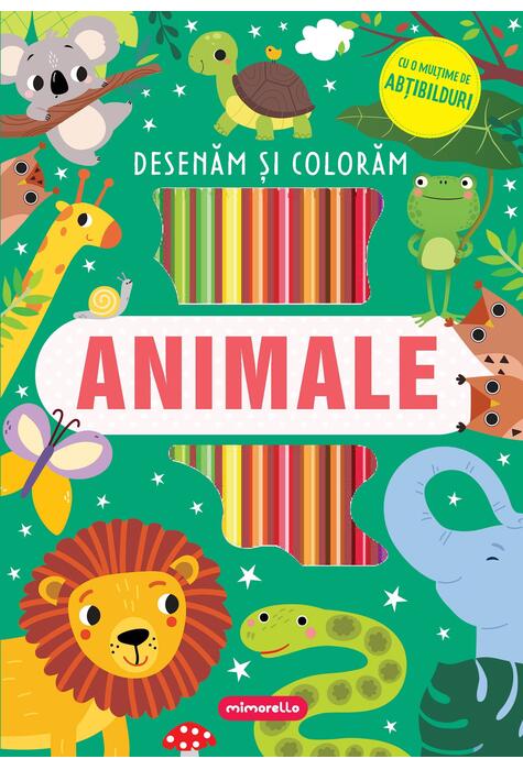 Copertă produs Animale - Desenăm și colorăm