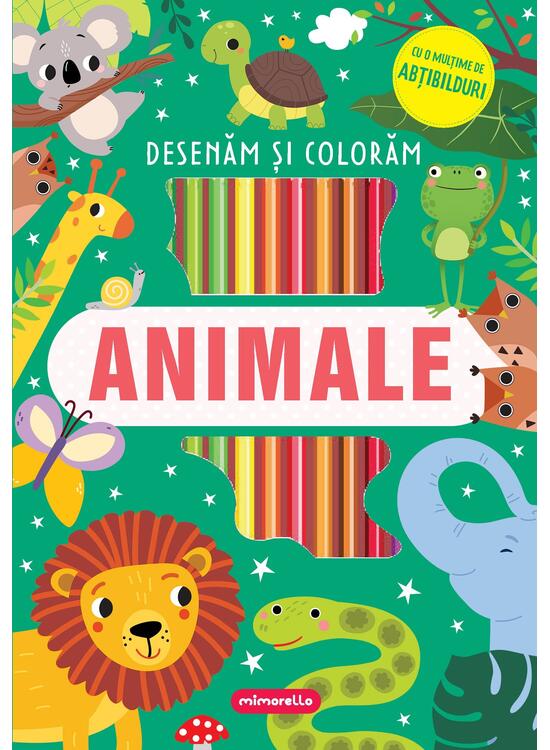 Copertă produs Animale - Desenăm și colorăm - gallery big 1