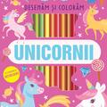Copertă produs Unicornii - Desenăm și colorăm - gallery small 
