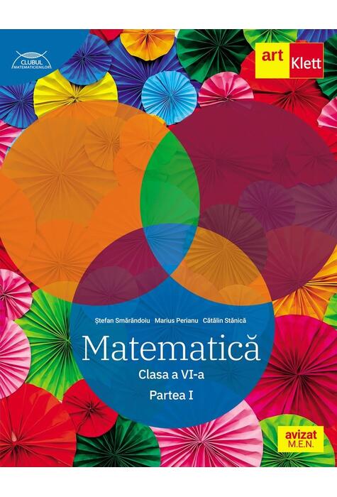 Copertă produs Matematică. Clasa a VI-a. Partea 1 (Ediție 2023) - Traseul albastru. Clubul Matematicienilor
