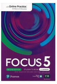 Copertă produs Focus 5 Student's Book and ActiveBook with Online Practice, 2nd edition (B2+)