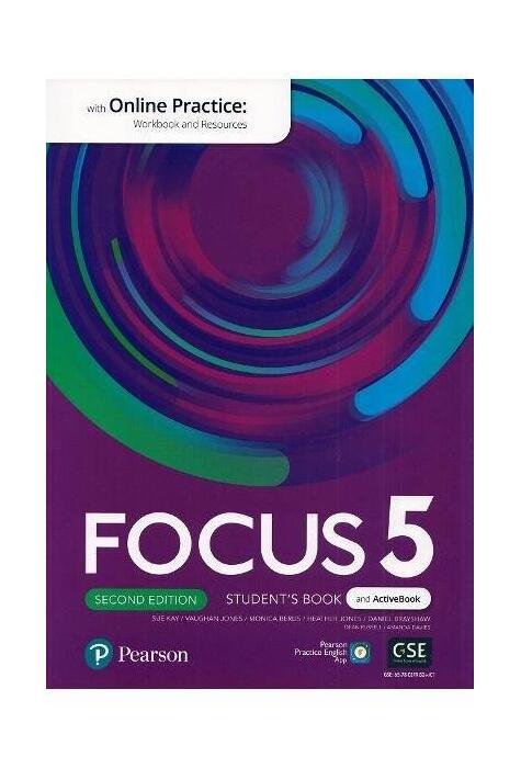 Copertă produs Focus 5 Student's Book and ActiveBook with Online Practice, 2nd edition (B2+)