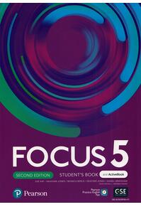 Copertă produs Focus 5 Student's Book and ActiveBook, 2nd edition (B2+)