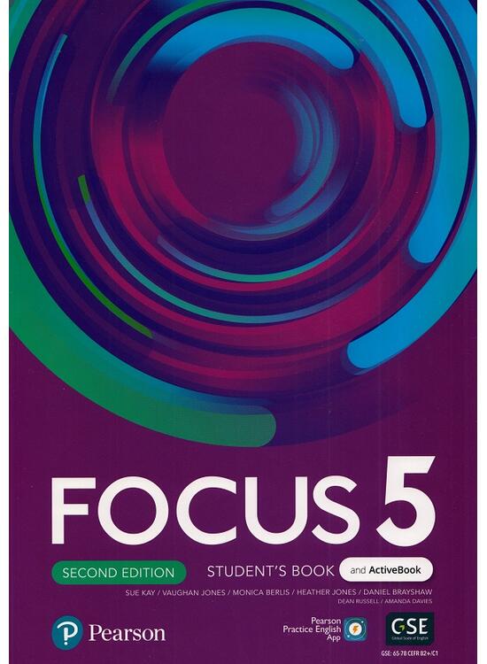 Copertă produs Focus 5 Student's Book and ActiveBook, 2nd edition (B2+) - gallery big 1