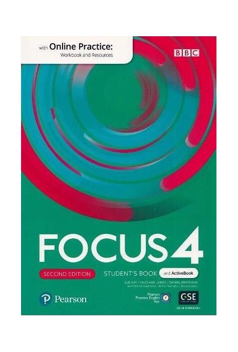 Copertă produs Focus 4 Student's Book and ActiveBook with Online Practice, 2nd edition (B2)