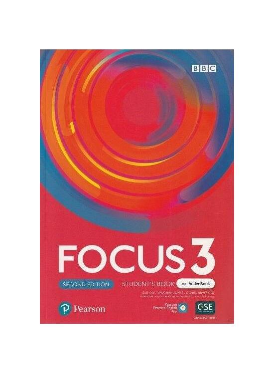 Copertă produs Focus 3 Student's Book and ActiveBook, 2nd edition (B1+) - gallery big 1