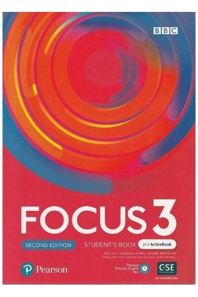 Focus 3 Student's Book and ActiveBook, 2nd edition (B1+)