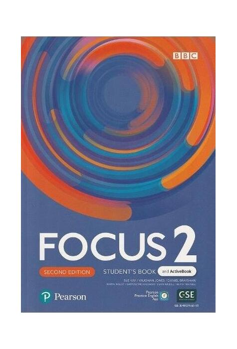 Copertă produs Focus 2 Student's Book and ActiveBook, 2nd edition (B1)