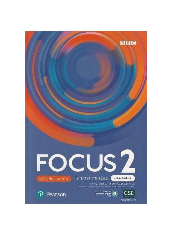 Copertă produs Focus 2 Student's Book and ActiveBook, 2nd edition (B1) - gallery big 1