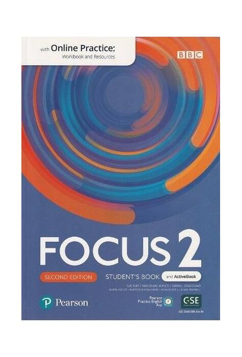 Copertă produs Focus 2 Student's Book and ActiveBook with Online Practice, 2nd edition (B1)