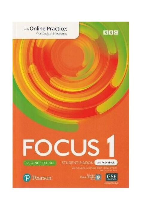 Copertă produs Focus 1 Student's Book and ActiveBook with Online Practice, 2nd edition (A2+)