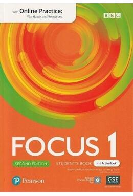Copertă produs Focus 1 Student's Book and ActiveBook with Online Practice, 2nd edition (A2+)