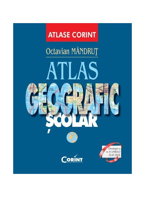 Copertă produs Atlas geografic școlar (atlasul lumii) - gallery big 1
