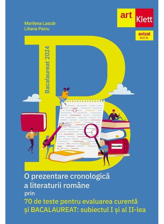 Copertă produs Bacalaureat. 70 de teste pentru evaluarea curentă și BACALAUREAT: subiectul I si al II-lea - gallery big 1