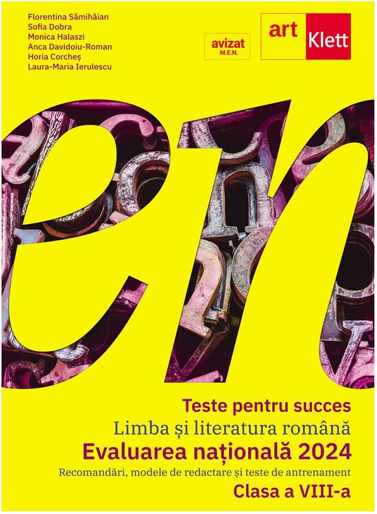 Copertă produs Teste pentru succes. Evaluarea Națională Limba și Literatură Rom&acirc;nă clasa a VIII-a - gallery big 1