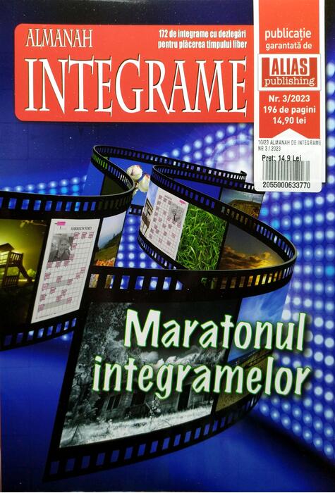Copertă produs Almanah de integrame Nr. 3/2023