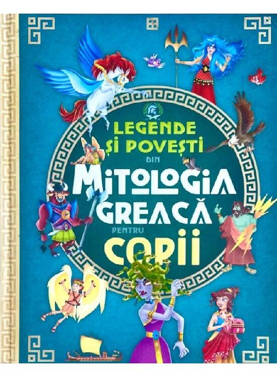 Copertă produs Legende și povești din mitologia greacă pentru copii - gallery big 1