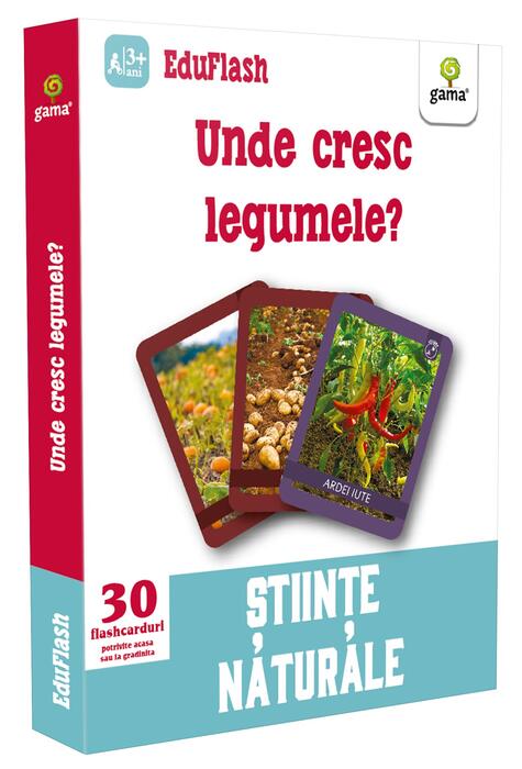 Copertă produs Unde cresc legumele? EduFlash