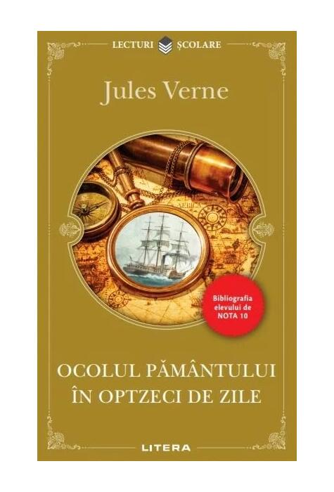 Copertă produs Ocolul pământului în optzeci de zile