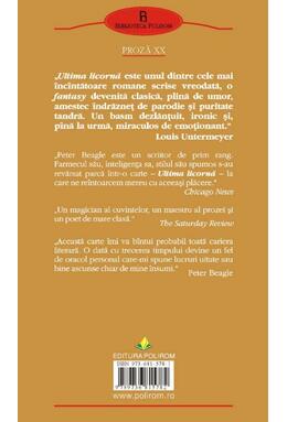 Copertă produs Ultima licornă