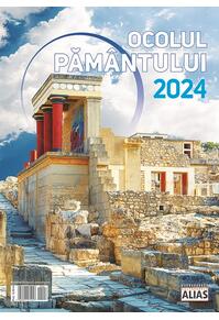 Copertă produs Calendar de perete cu Ocolul Pământului 2024, format 31x42,5, 12+1 file