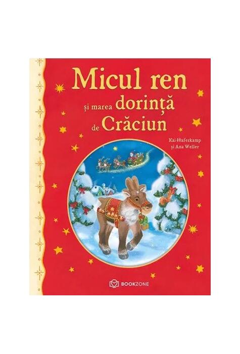 Copertă produs Micul ren și marea dorință de Crăciun