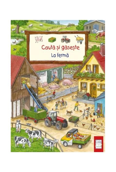 Copertă produs La fermă. Caută și găsește