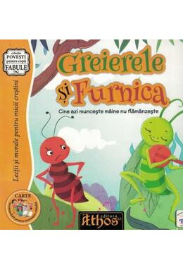 Copertă produs Greierele și furnica