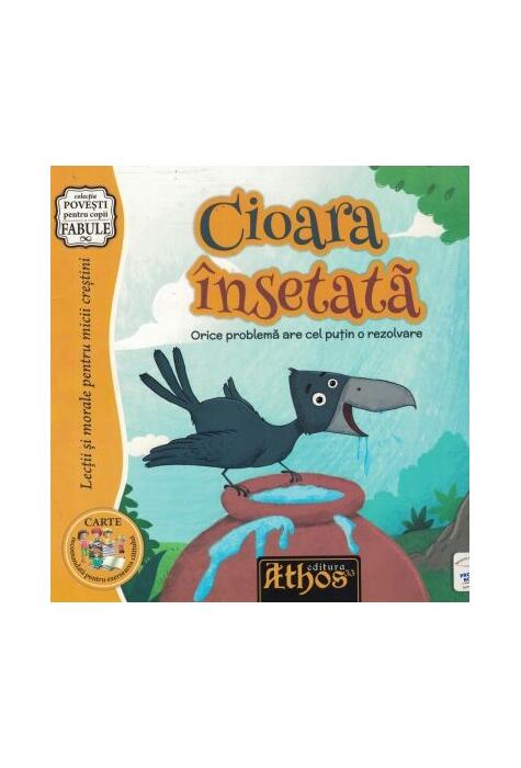 Coperta cărții Cioara însetată