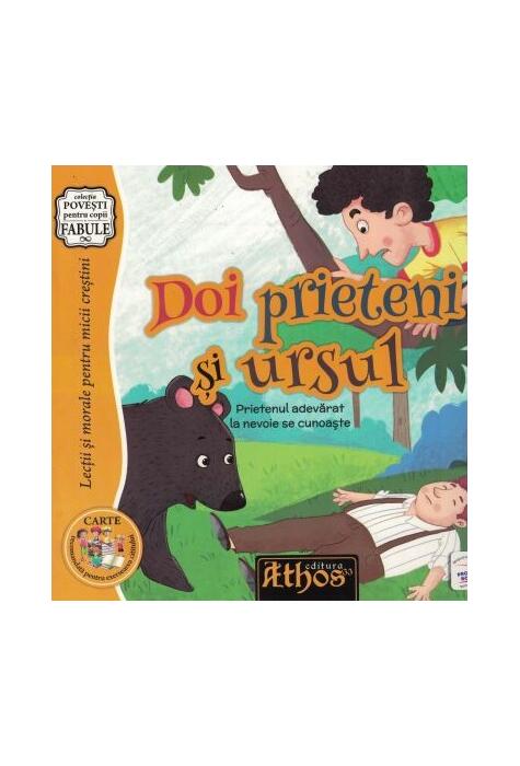 Coperta cărții Doi prieteni și ursul