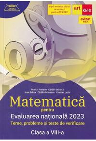 Copertă produs Evaluarea națională 2023. Matematică. Clasa a VIII-a