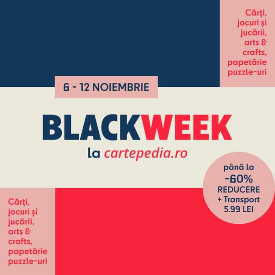 Sărbătorim BLACK WEEK la Cartepedia
