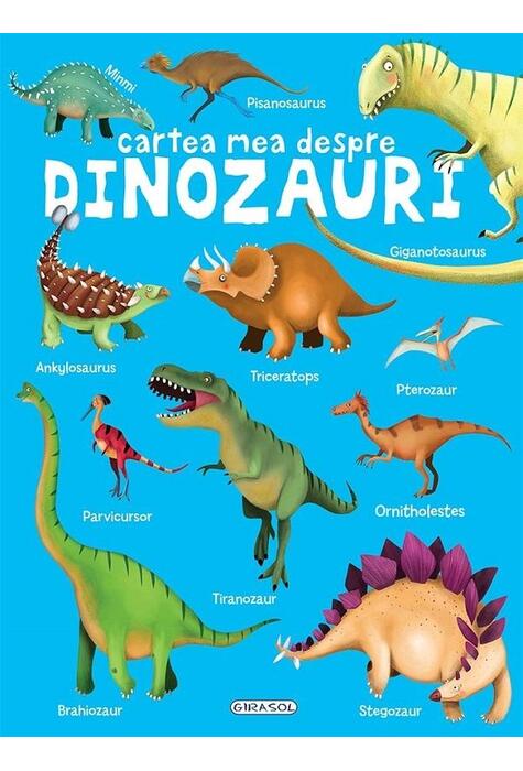 Copertă produs Cartea mea despre dinozauri