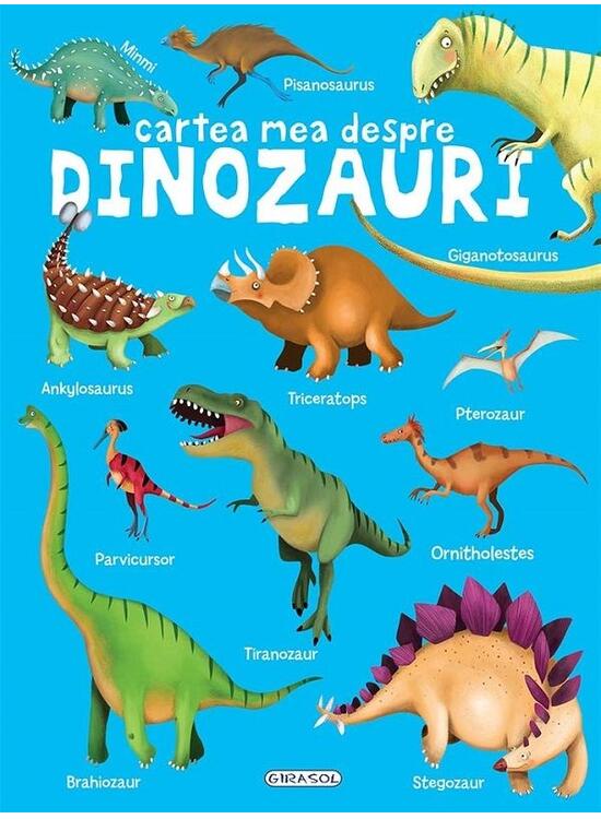 Copertă produs Cartea mea despre dinozauri - gallery big 1
